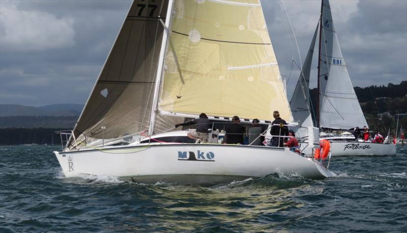 Mako has again taken top standing in IRC- 2017 Launceston to Hobart Race - Day 2 photo copyright Mike Denney taken at Derwent Sailing Squadron and featuring the IRC class