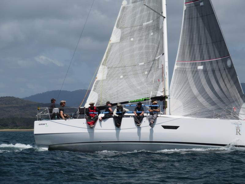  It was on the windward rail for crews down the Tamar and in Bass Strait - 2017 Launceston to Hobart Race - Day 2 photo copyright Mike Denney taken at Derwent Sailing Squadron and featuring the IRC class