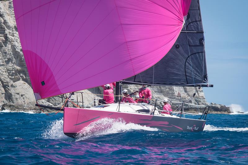 Rob Butler's Touch2Play Racing at the 2017 St. Maarten Heineken Regatta  photo copyright Laurens Morel / www.saltycolours.com taken at  and featuring the IRC class
