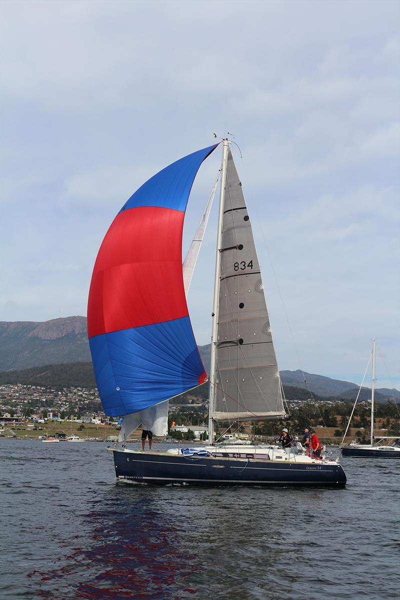 AMS and PHS handicap winner Off-Piste photo copyright Penny COnacher taken at Royal Yacht Club of Tasmania and featuring the IRC class