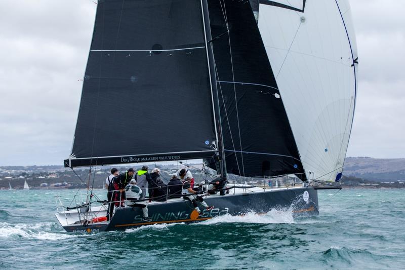Day 1 – Andrew Corletto's Shining Sea was super quick – Teakle Classic Lincoln Week photo copyright Take 2 Photography taken at Port Lincoln Yacht Club and featuring the IRC class