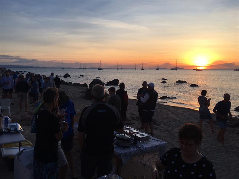 Cape Upstart sunset barbecue - Sealink Magnetic Island Race Week photo copyright Mike Steele taken at Townsville Yacht Club and featuring the IRC class