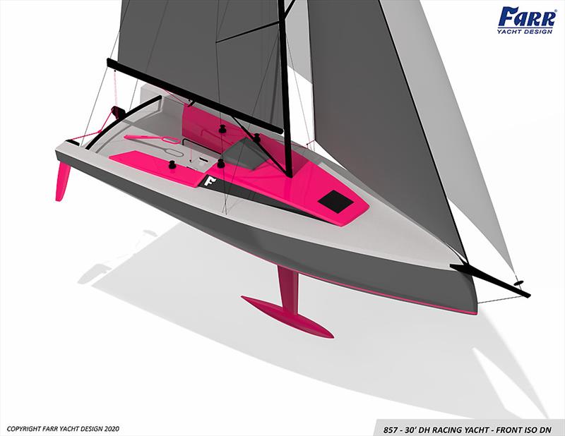 All about a clean layout - X2 - new fast 30 by Farr photo copyright Farr Yacht Design taken at  and featuring the IRC class