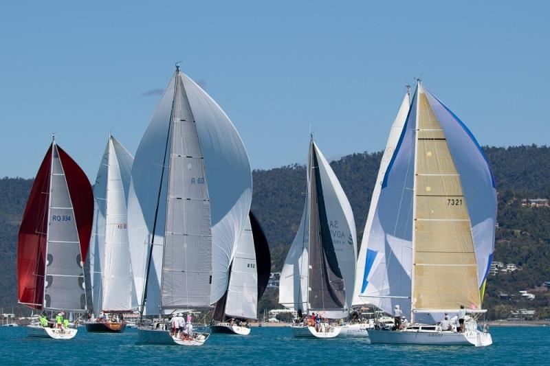 Cruising Division on the windward-leeward course in Race 6 - 2020 Airlie Beach Race Week, final day - photo © Shirley Wodson / ABRW