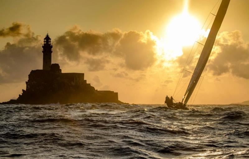 The legendary Fastnet Rock is the lure of Rolex Fastnet Race for all competitors photo copyright Kurt Arrigo / Rolex taken at Royal Ocean Racing Club and featuring the IRC class