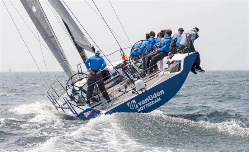 Promoting youth participation - the Youth Rotterdam Offshore Sailing Team on the Ker 46 Van Uden photo copyright Van Uden taken at Royal Ocean Racing Club and featuring the IRC class