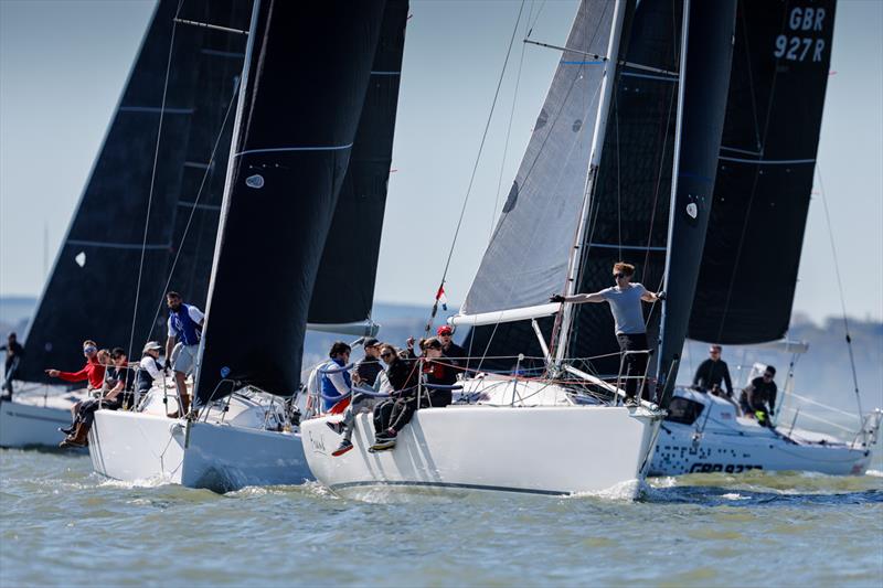 IRC Three: Oliver Love's SJ320 Frank 3 finished third in class on day 1 of the RORC Easter Challenge - photo © Paul Wyeth / www.pwpictures.com