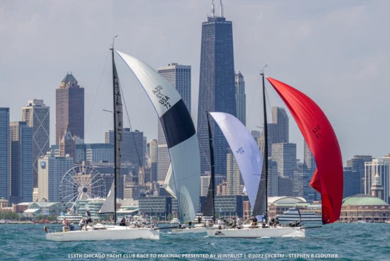 Chicago Mackinac Race 2022 photo copyright Stephen R Cloutier taken at Chicago Yacht Club and featuring the IRC class