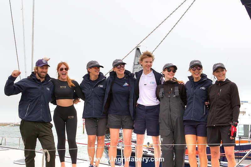 Spot the celebrity at Cowes Week day 4 - Victoria Pendleton, Thomas Brodie-Sangster, Chris Robson, Camilla Kerslake, Charlotte Hawkins and more photo copyright Ingrid Abery / www.ingridabery.com taken at Cowes Combined Clubs and featuring the IRC class