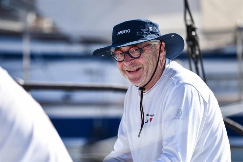 Eric de Turckheim said it was a team effort when interviewed about winning the 2023 RORC Transatlantic Race Overall photo copyright James Mitchell / RORC taken at Royal Ocean Racing Club and featuring the IRC class
