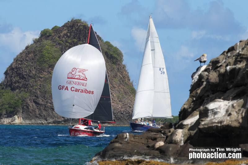 2023 Pure Grenada Sailing Week day 1 photo copyright Tim Wright / www.photoaction.com taken at  and featuring the IRC class