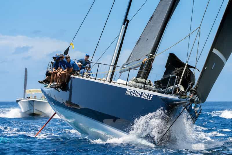 Les Voiles de St Barth Richard Mille photo copyright Christophe Jouany taken at Saint Barth Yacht Club and featuring the IRC class