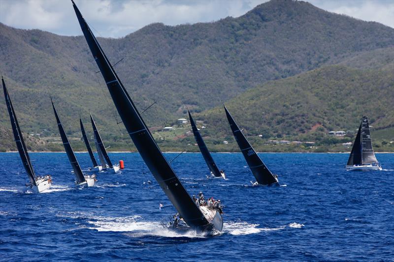 Superb racing for all classes on day 4 of racing as the south easterly trade winds held strong, delivering 15 knots of warm breeze at Antigua Sailing Week 2023 photo copyright Paul Wyeth / www.pwpictures.com taken at Antigua Yacht Club and featuring the IRC class