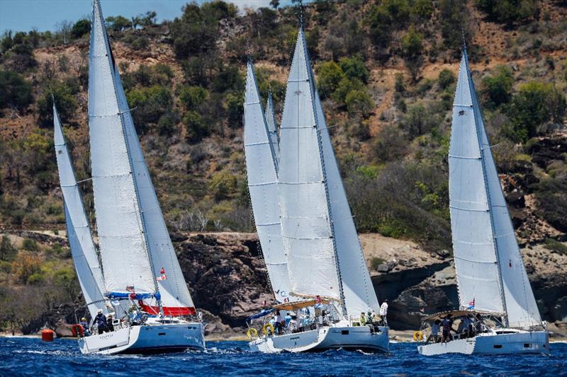 The 19-strong Bareboat fleet took part in three classes and enjoyed competitive racing over five days at Antigua Sailing Week 2023 photo copyright Paul Wyeth / www.pwpictures.com taken at Antigua Yacht Club and featuring the IRC class