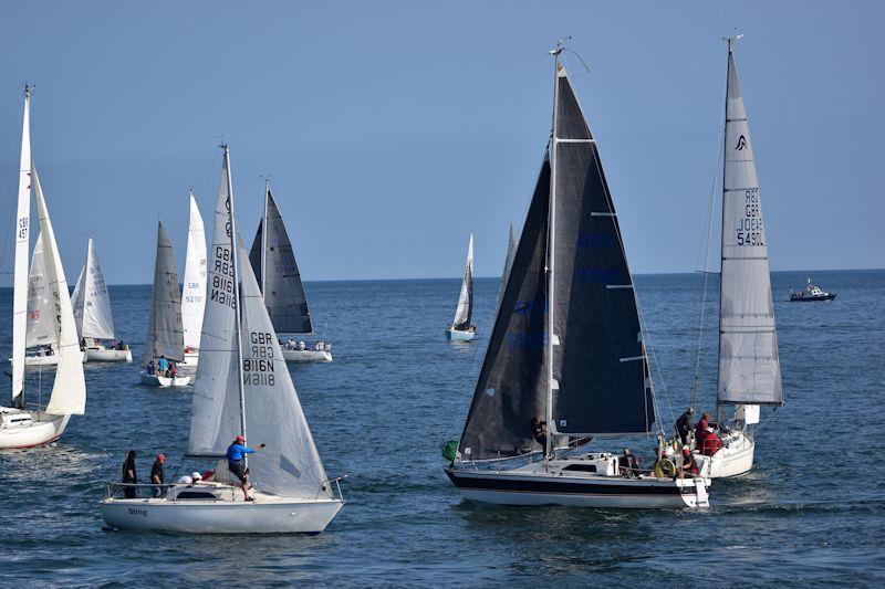 Scarborough YC is getting set for their North Sea Race photo copyright Fred Tiles taken at Scarborough Yacht Club and featuring the IRC class