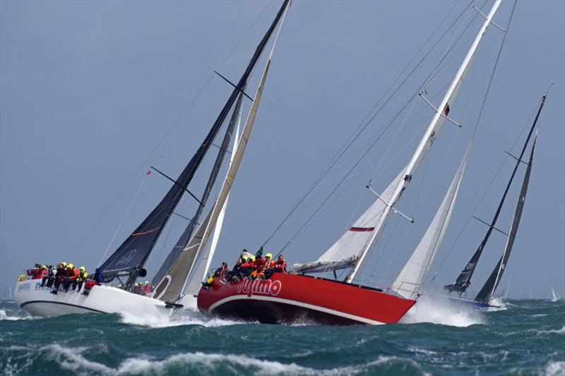 Saturday's Rolex Fastnet Race start is likely to be in brisk southwesterly headwinds - photo © Rick Tomlinson / RORC