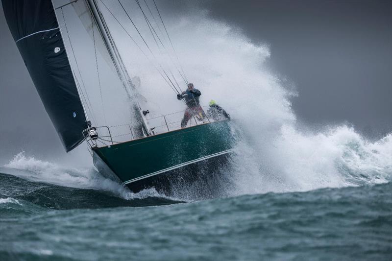 RORC Photographer Paul Wyeth captured the brutal conditions faced by the fleet at the start of the 50th Edition Rolex Fastnet Race photo copyright Paul Wyeth / pwpictures.com taken at Royal Ocean Racing Club and featuring the IRC class