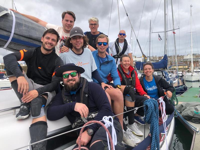 Team 'Griel', winners of the IRC class on Ramsgate Week Day 2 photo copyright Karen Cox taken at Royal Temple Yacht Club and featuring the IRC class