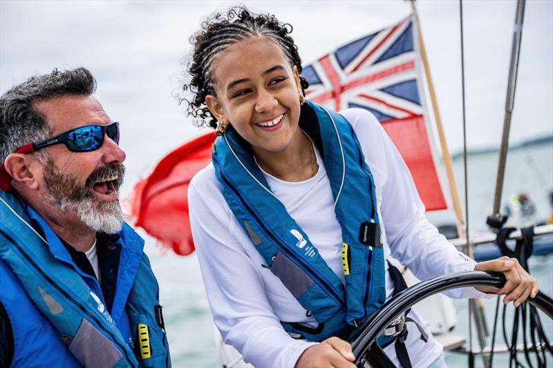 Experienced sailors help young people believe in a brighter future - photo © Martin Allen Photography