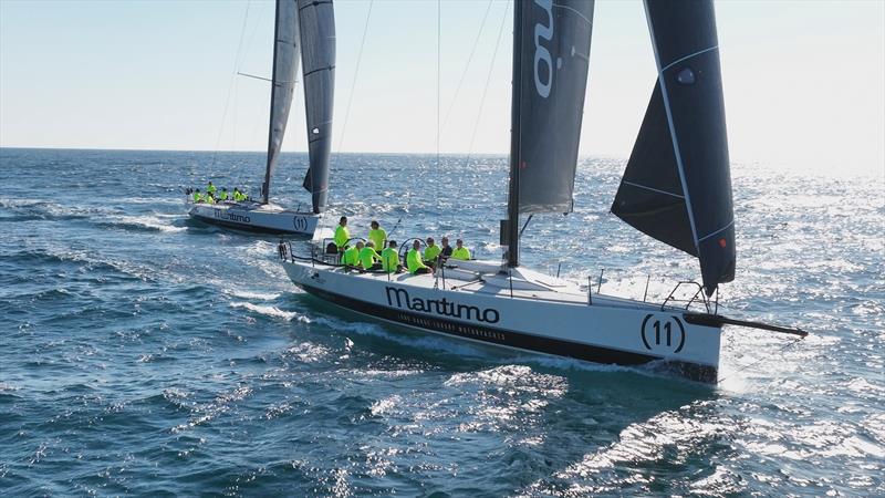 Maritimo Racing on day Bartercard Sail Paradise Day 1 photo copyright SYC taken at Southport Yacht Club, Australia and featuring the IRC class