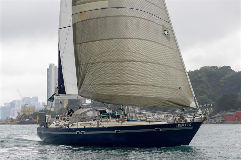 Daybreak. Rolex China Sea Race 2023 photo copyright RHKYC/ Guy Nowell taken at Royal Hong Kong Yacht Club and featuring the IRC class