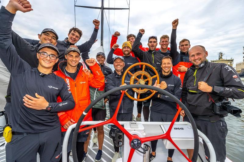 I Love Poland with the Bobby Lowein Wheel - Roschier Baltic Sea Race photo copyright Pepe Korteniemi / RORC taken at Royal Ocean Racing Club and featuring the IRC class