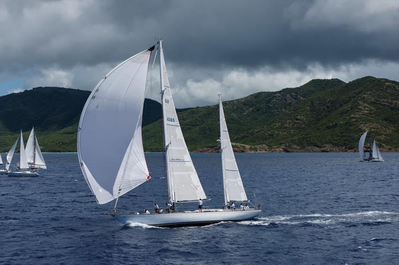 Leading CSA Club Class Max - Juerg Schneider's Swan 65 Saida (SUI) - Antigua Sailing Week photo copyright Paul Wyeth / pwpictures.com taken at Antigua Yacht Club and featuring the IRC class