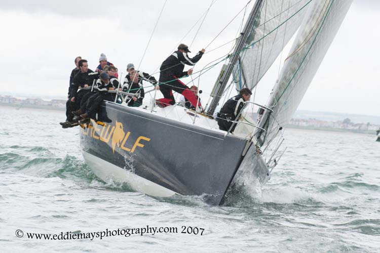 Action from the first day of the IRM nationals in the Solent photo copyright Eddie Mays taken at Royal Southern Yacht Club and featuring the IRM class