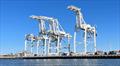 The cranes that inspired George Lucas' design of the `Imperial Walkers` featured prominently in `The Empire Strikes Back` © Encinal Yacht Club