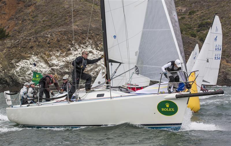 Bruce Stone's ARBITRAGE takes first place overall in the J105 class at the Rolex Big Boat Series 2014 - photo © Daniel Forster / Rolex