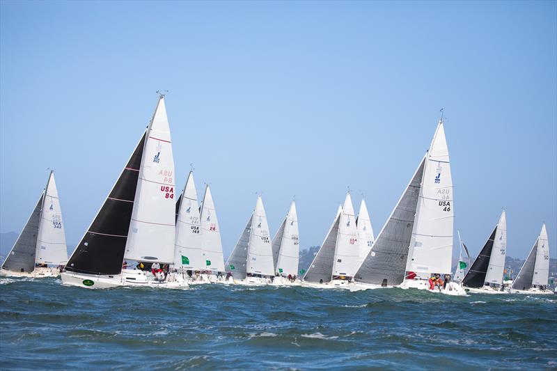 Action from the Rolex Big Boat Series  photo copyright Sharon Green / Rolex taken at St. Francis Yacht Club and featuring the J105 class
