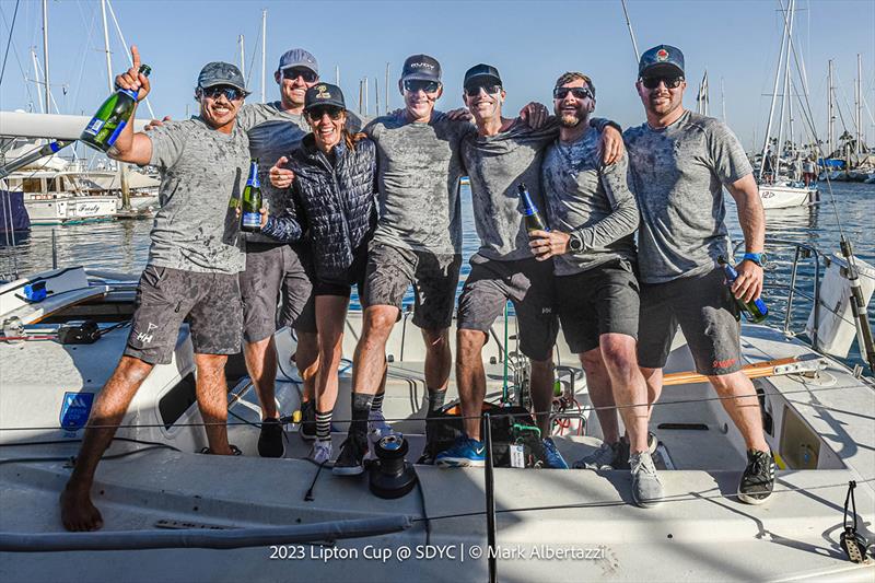 2023 Lipton Cup! photo copyright Mark Albertazzi taken at San Diego Yacht Club and featuring the J105 class