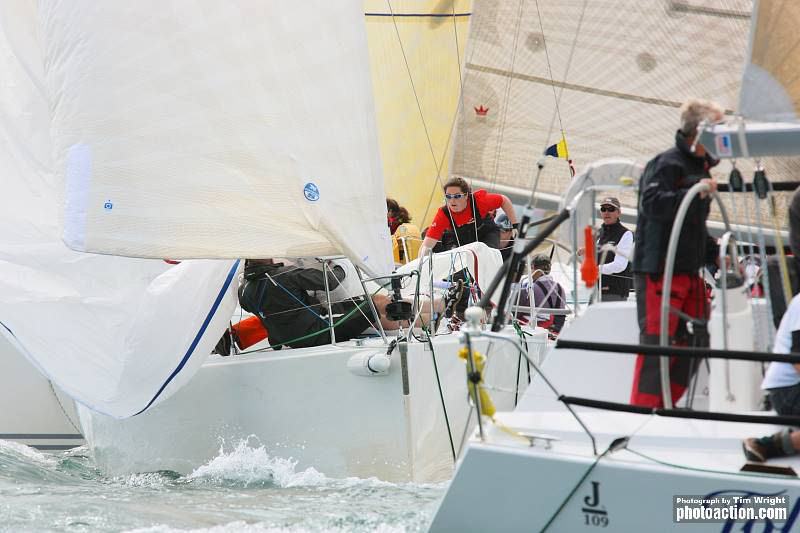 Day two of the 2009 J-Cup photo copyright Tim Wright / www.photoaction.com taken at Royal Torbay Yacht Club and featuring the J109 class
