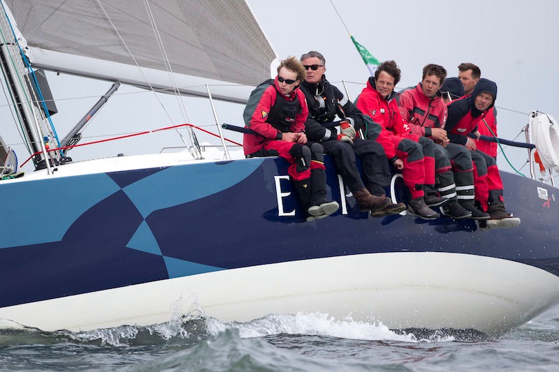 Expecto (J109) leading convincingly on day two of the Delta Lloyd North Sea Regatta photo copyright Sander van der Borch taken at Jachtclub Scheveningen and featuring the J109 class