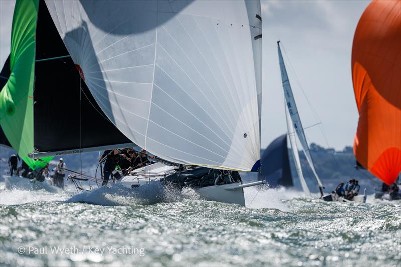 Key Yachting J-Cup Regatta 2022 photo copyright Paul Wyeth taken at Royal Ocean Racing Club and featuring the J109 class