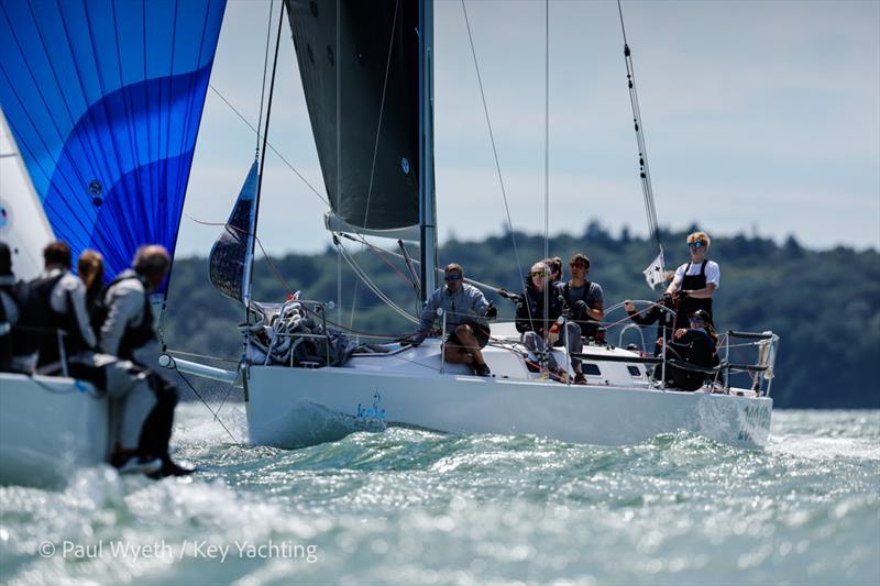 Jenie - Key Yachting J-Cup Regatta 2022 photo copyright Paul Wyeth / Key Yachting taken at Royal Ocean Racing Club and featuring the J109 class
