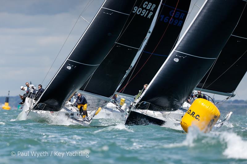 Jukebox and Jago - Key Yachting J-Cup Regatta 2022 photo copyright Paul Wyeth / Key Yachting taken at Royal Ocean Racing Club and featuring the J109 class