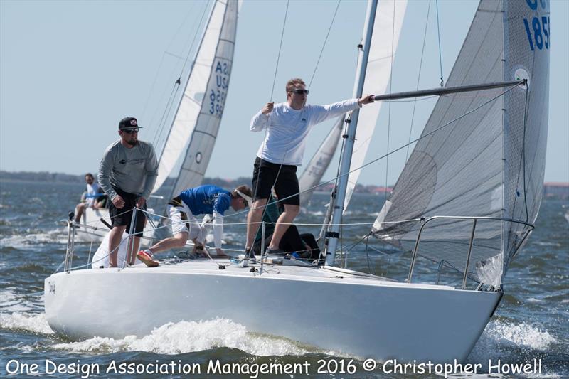 J/24 Midwinter Championship day 1 photo copyright Christopher Howell taken at Davis Island Yacht Club and featuring the J/24 class