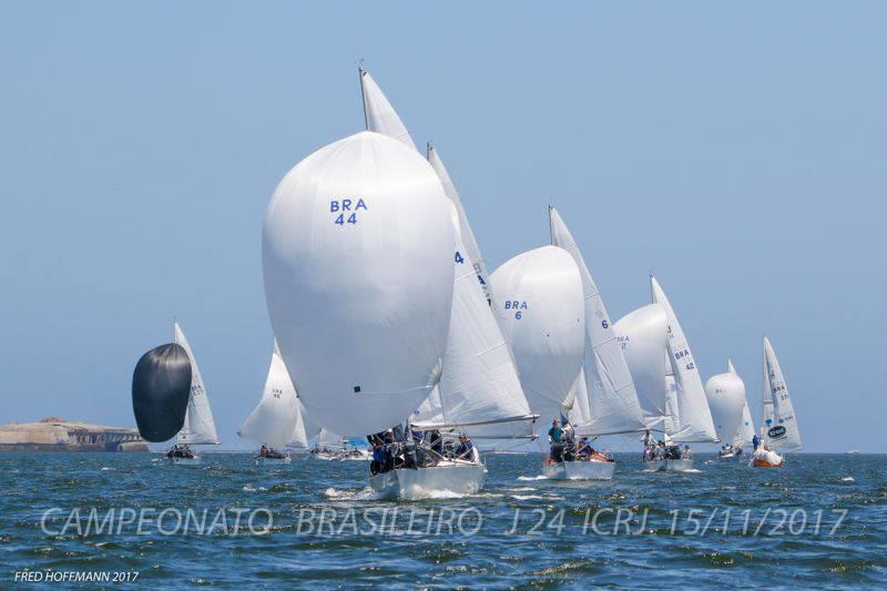 Brazilian J/24 Championship photo copyright Fred Hoffman taken at  and featuring the J/24 class