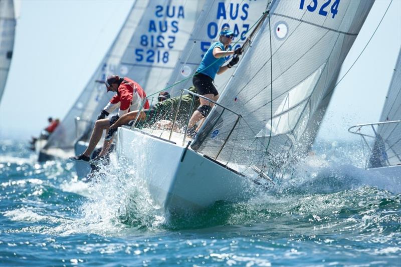 Day 1 - Monjon J24 Nationals photo copyright Luis Ferreiro taken at  and featuring the J/24 class