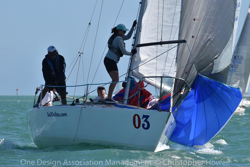 2018 J/24 Midwinter Championship - Day 2 photo copyright Christopher Howell taken at  and featuring the J/24 class