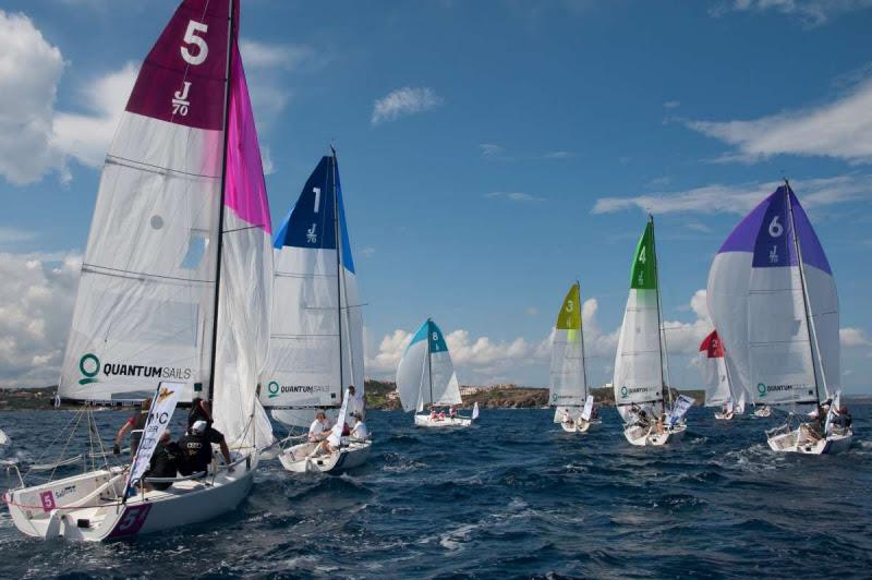 SAILING Champions League Final day 3 photo copyright SCL / YCCS / Francesco Nonnoi taken at Yacht Club Costa Smeralda and featuring the J70 class