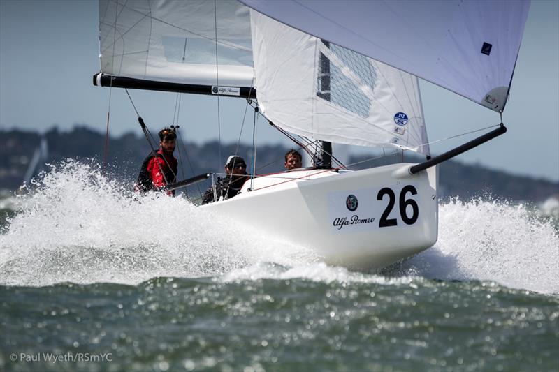 Stefano Roberti's J/70 Piccinina on day 2 of the J/70 Europeans photo copyright Paul Wyeth / RSrnYC taken at Royal Southern Yacht Club and featuring the J70 class