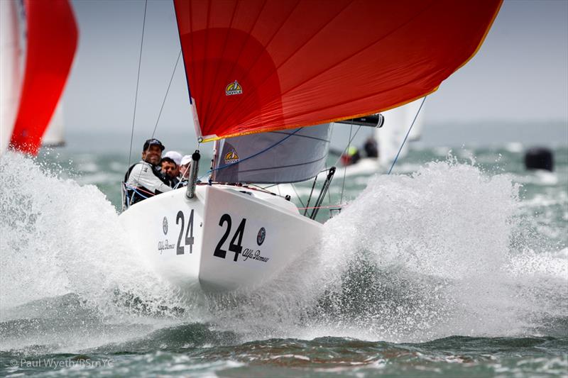 Final day of the J/70 Europeans photo copyright Paul Wyeth / RSrnYC taken at Royal Southern Yacht Club and featuring the J70 class