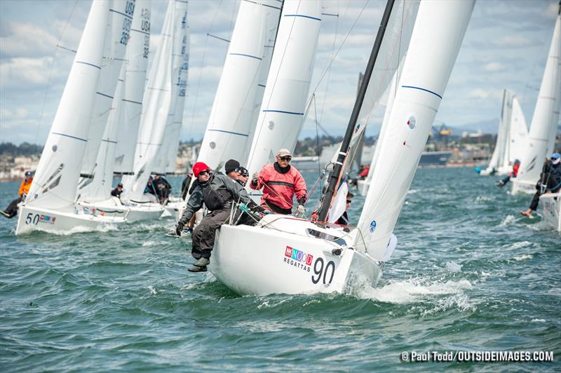 2018 Helly Hansen NOOD Regatta - Day 3 photo copyright Paul Todd / www.outsideimages.com taken at Coronado Yacht Club and featuring the J70 class