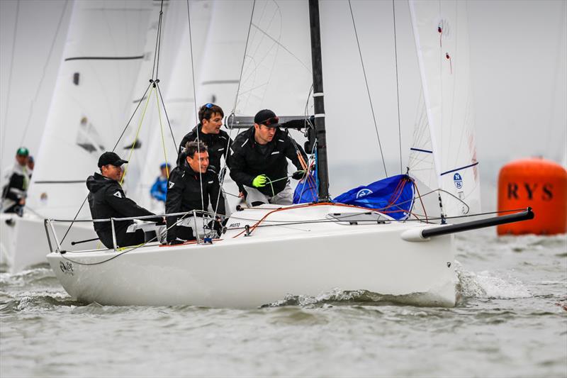 Nick Phillips' J/70 Chaotic photo copyright Paul Wyeth taken at Royal Thames Yacht Club and featuring the J70 class