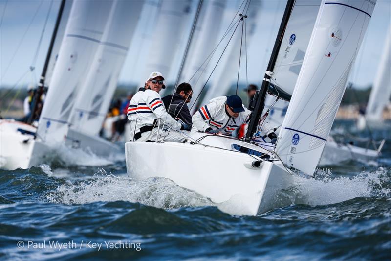 Eat Sleep J Repeat, J70 on day 1 of the Key Yachting J-Cup 2022 photo copyright Paul Wyeth / Key Yachting taken at Royal Ocean Racing Club and featuring the J70 class