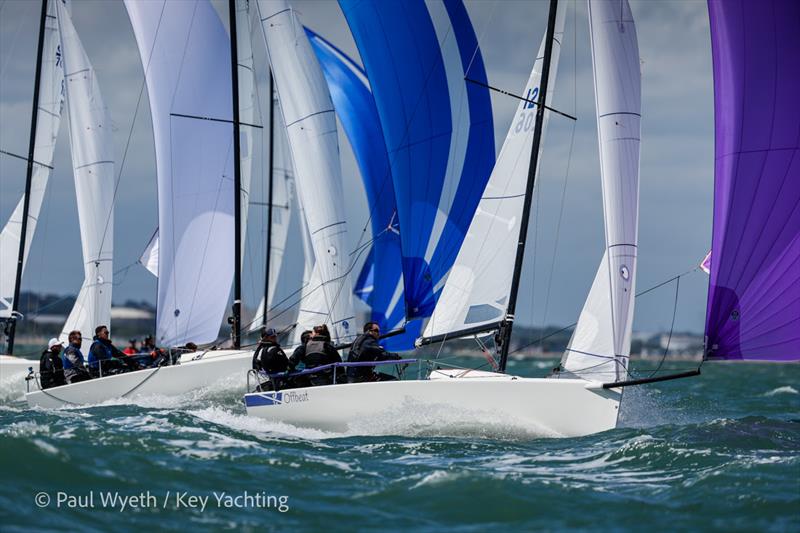Offbeat - Key Yachting J-Cup Regatta 2022 photo copyright Paul Wyeth / Key Yachting taken at Royal Ocean Racing Club and featuring the J70 class