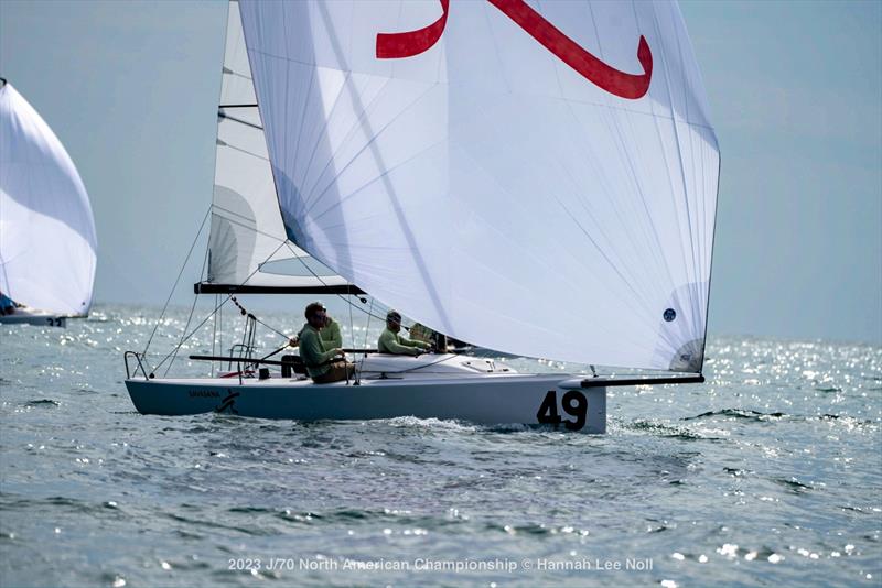 2023 J/70 North American Championship photo copyright Hannah Lee Noll taken at Chicago Yacht Club and featuring the J70 class