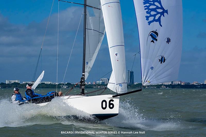 J/70: Canada's ‘REX' takes honours in the Corinthian fleet - 2023 Bacardi Winter Series Event 1 photo copyright Hannah Lee Noll taken at Shake-A-Leg Miami and featuring the J70 class